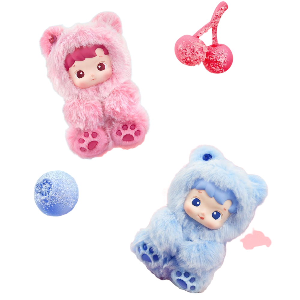 Pop Mart HACIPUPU Gummy Bear Peluche Porte Clef Boite Mystere Edition Limitee Exclusivite by POP MART INTERNATIONAL GROUP LIMITED
