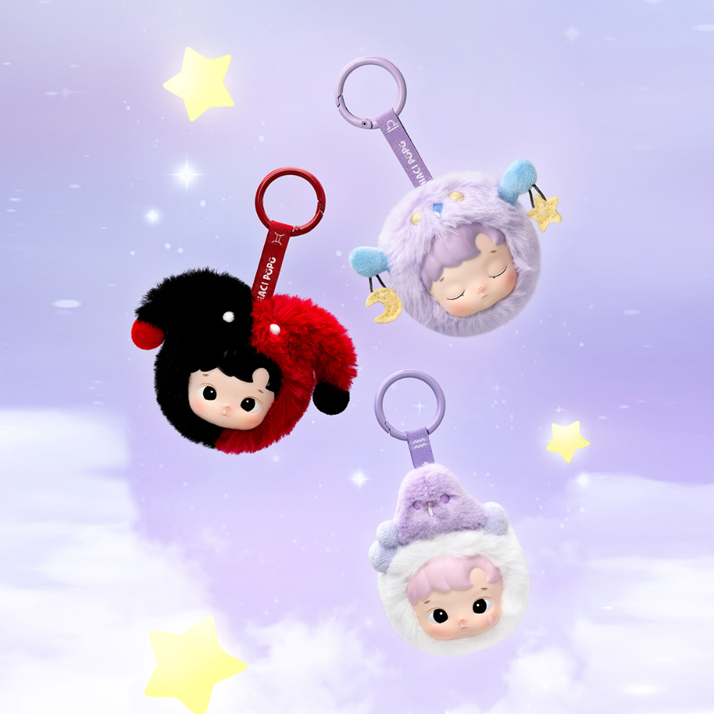 Pop Mart HACIPUPU Constellation Peluche Figurine Blind Box Série Zodiaque Édition Limitée by POP MART INTERNATIONAL GROUP LIMITED