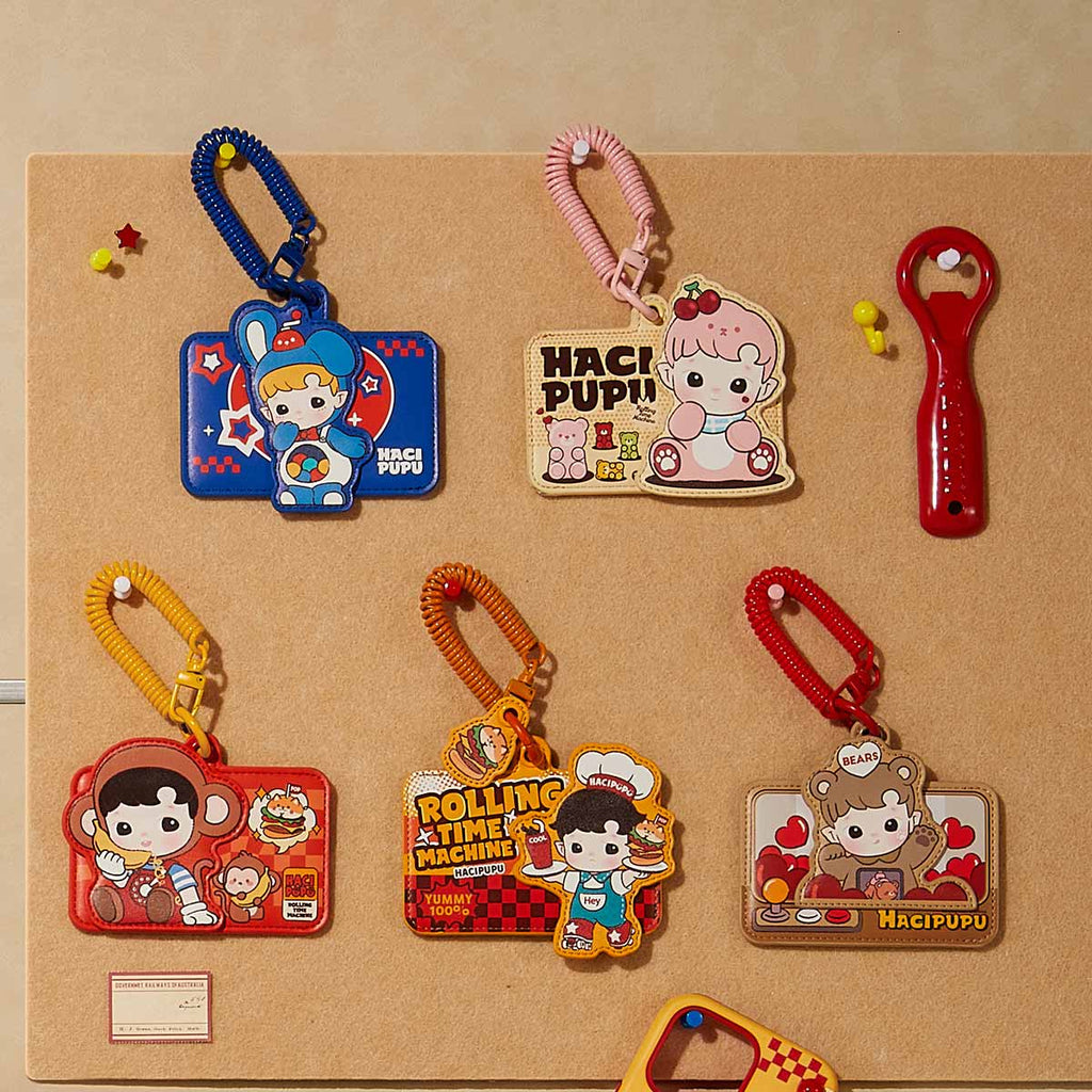 Pop Mart Hacipupu Porte Cartes Rolling Time Machine Illustré Édition Limitée Exclusivité by POP MART INTERNATIONAL GROUP LIMITED