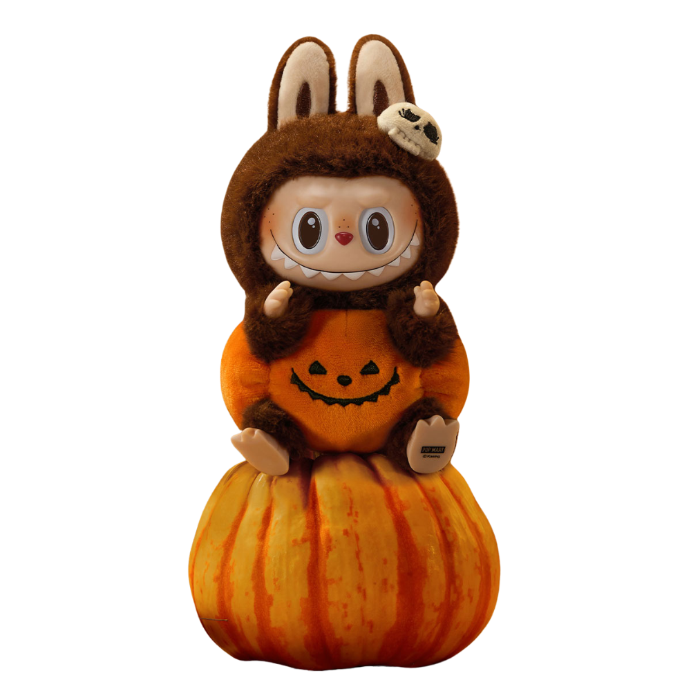 Happy Halloween Party – Pendentif Citrouille Assise Pop Mart Officiel