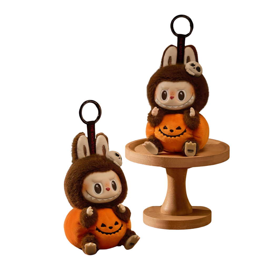 Happy Halloween Party – Pendentif Citrouille Assise Pop Mart Officiel