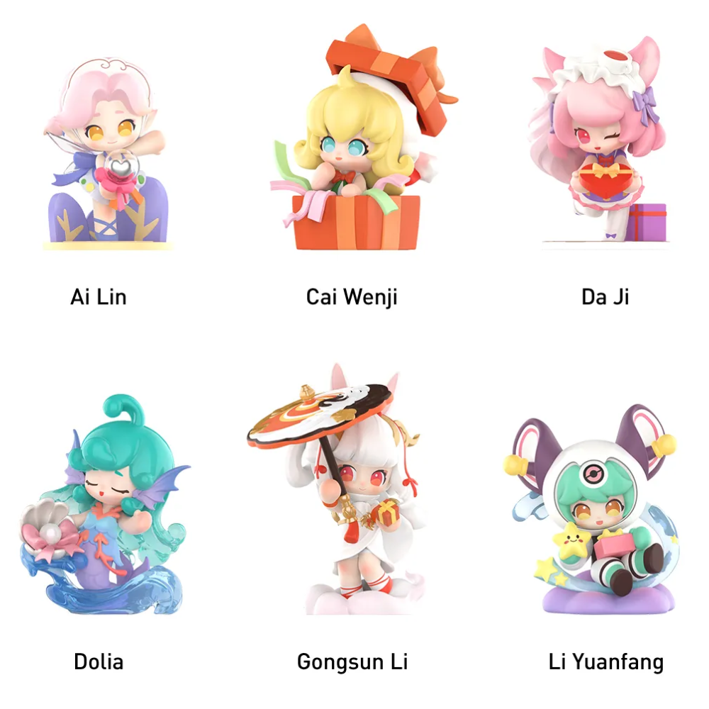 Pop Mart Baby Heroes Gratitude Season Figurine Honor of Kings Boîte Surprise Édition Limitée by POP MART INTERNATIONAL GROUP LIMITED