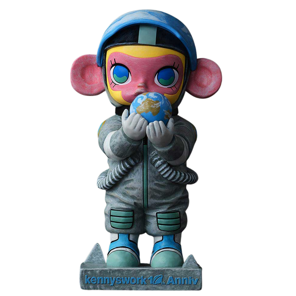 POP MART MOLLY Anniversary Statues – Figurine Rétro Blind Box