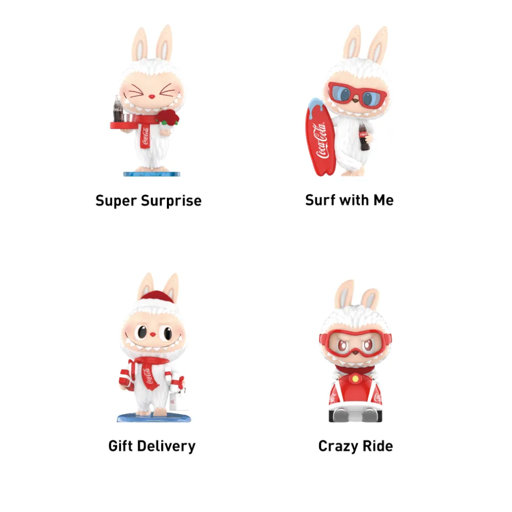 Pop Mart Figurines The Monsters Coca Cola Collection Édition Limitée Boîte Surprise by POP MART INTERNATIONAL GROUP LIMITED