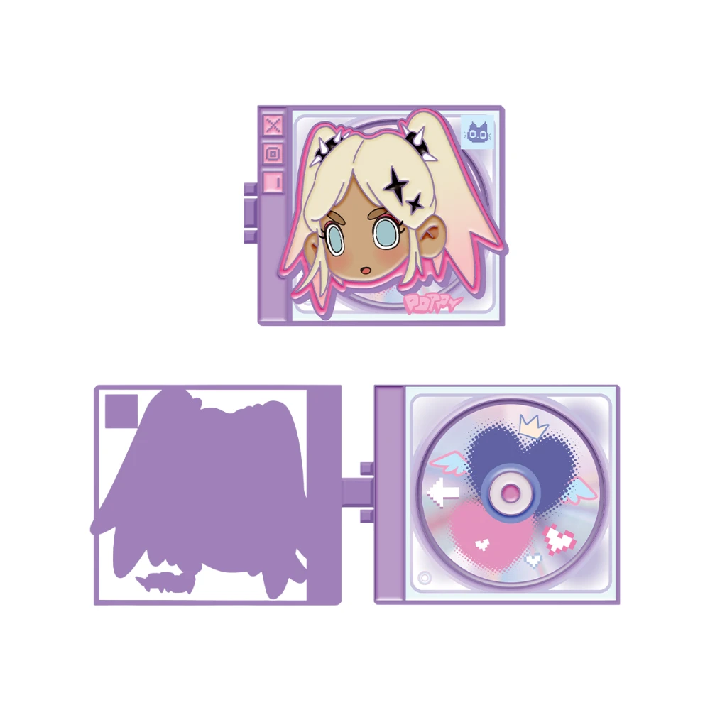 POP MART Pin Émaillé Lil Peach Riot Loading Series Édition Limitée Badge Collector by POP MART INTERNATIONAL GROUP LIMITED