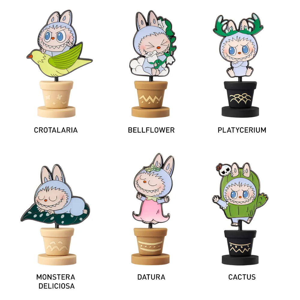 Pop Mart The Monsters Fall In Wild Badge Series Boîte Mystère De Badges Alliage De Zinc Édition Limitée by POP MART INTERNATIONAL GROUP LIMITED