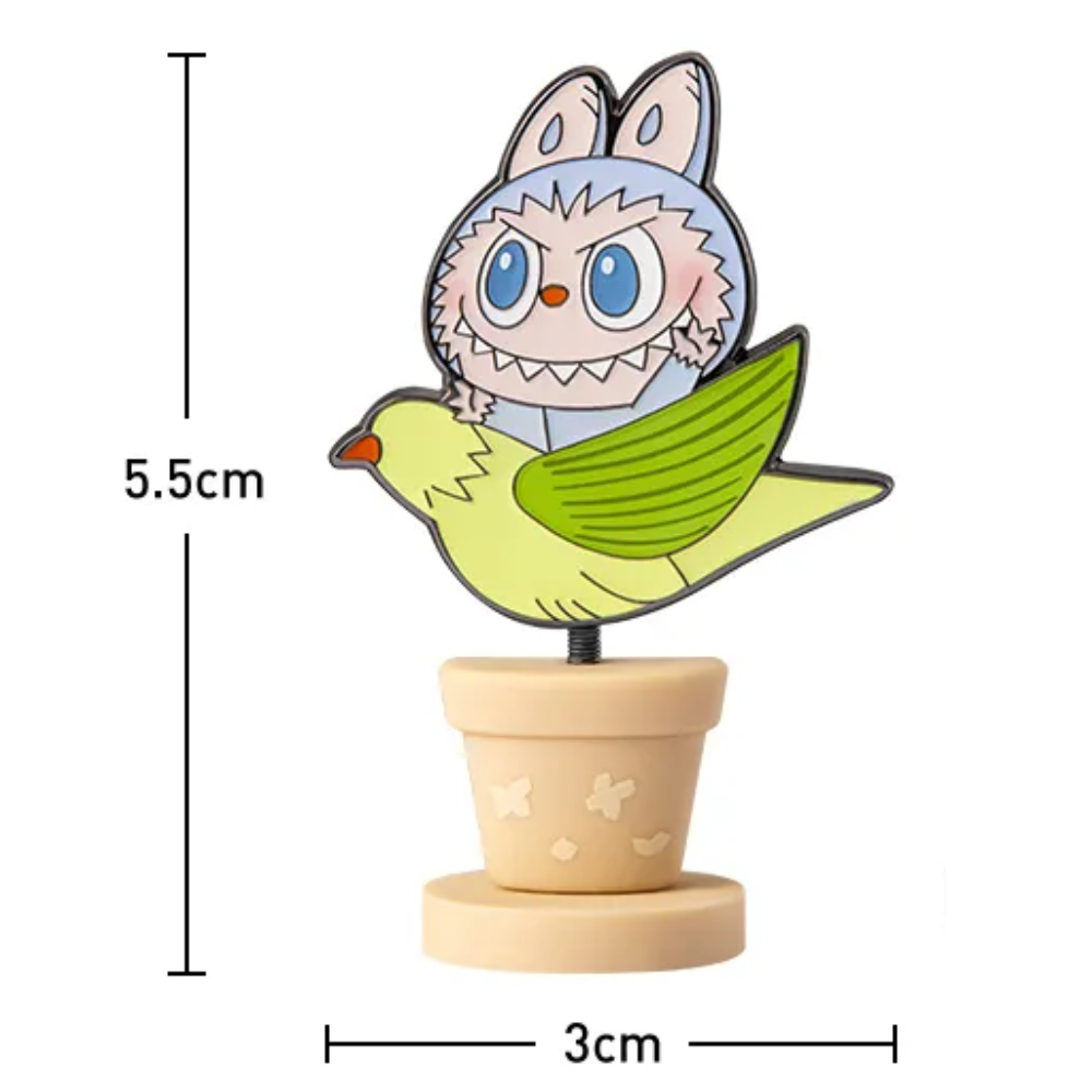 Pop Mart The Monsters Fall In Wild Badge Series Boîte Mystère De Badges Alliage De Zinc Édition Limitée by POP MART INTERNATIONAL GROUP LIMITED