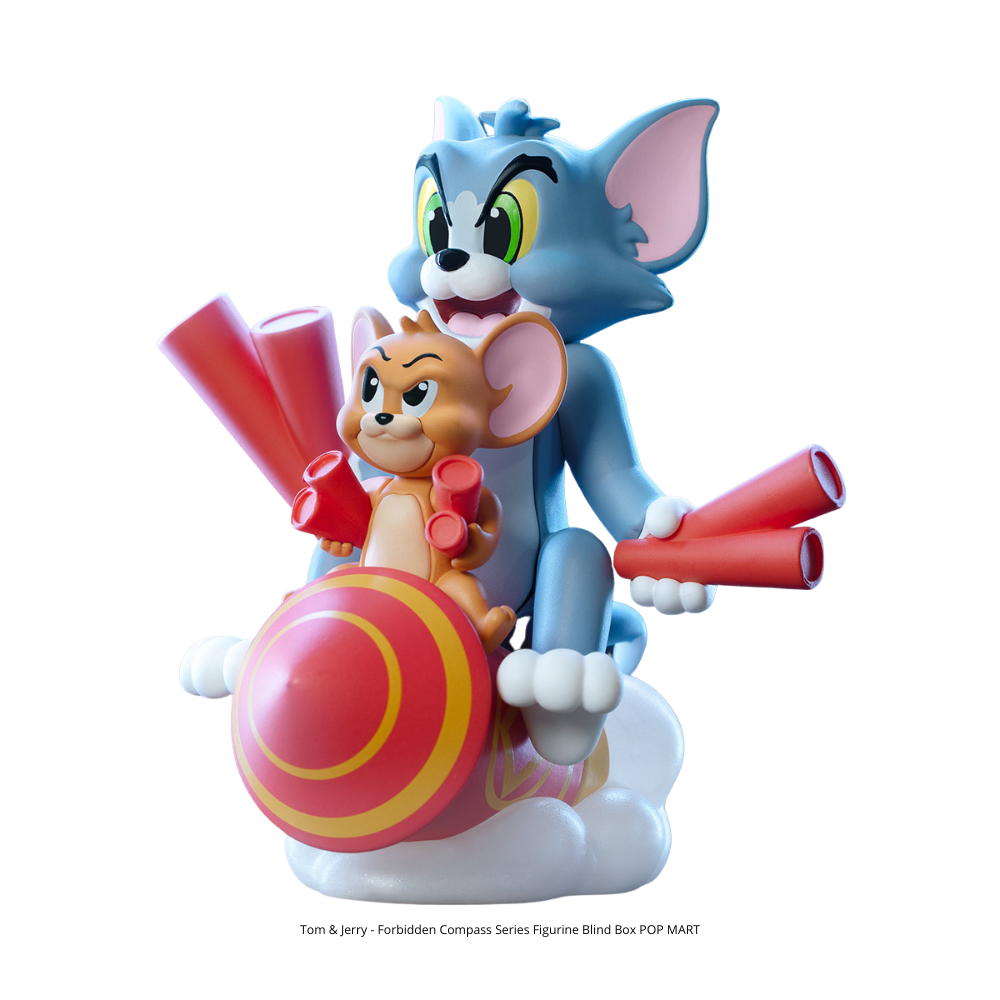 POP MART Tom et Jerry Figurine Boîte Surprise Forbidden Compass Series Édition Limitée by POP MART INTERNATIONAL GROUP LIMITED