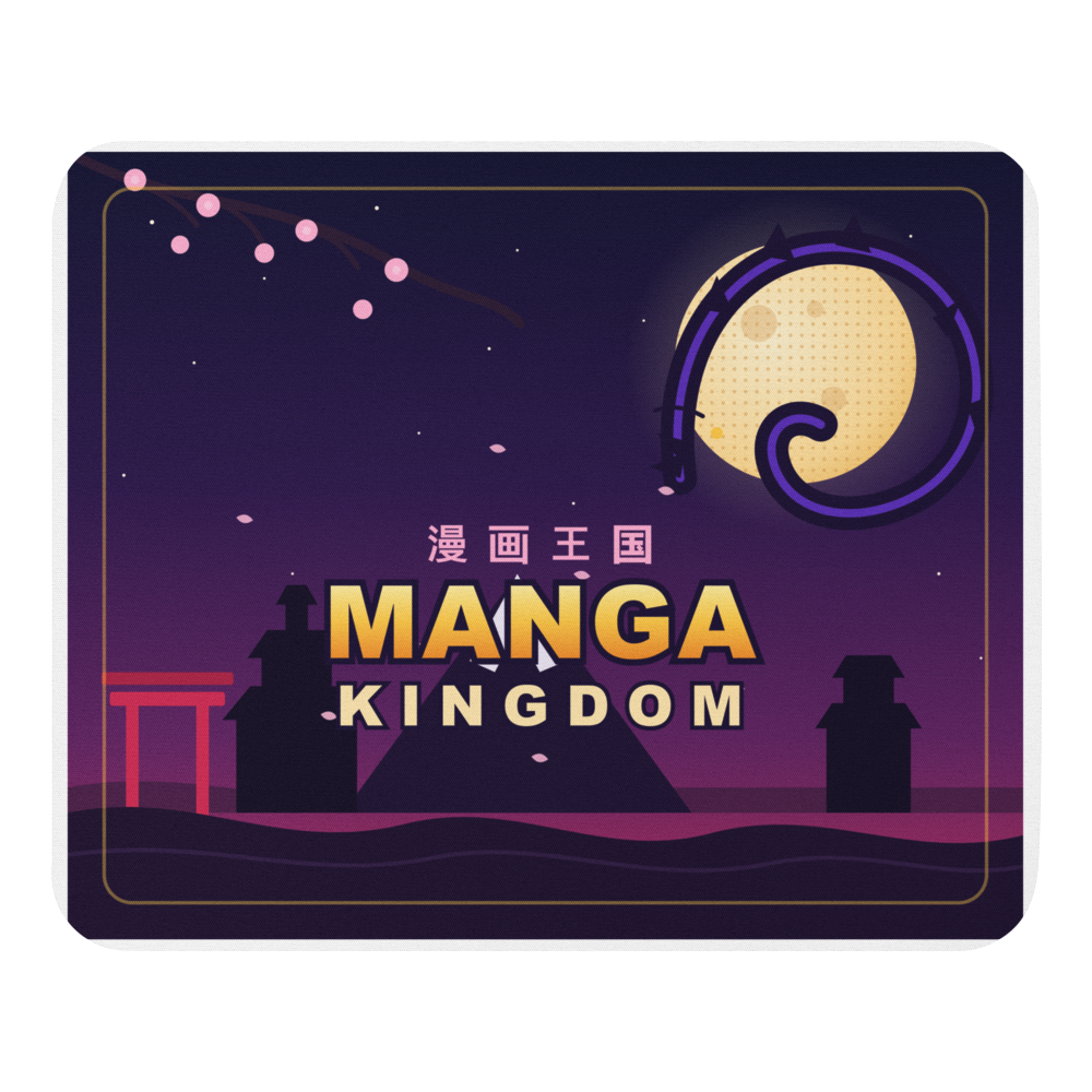 Tapis de souris – Manga Kingdom – 22 × 18 cm