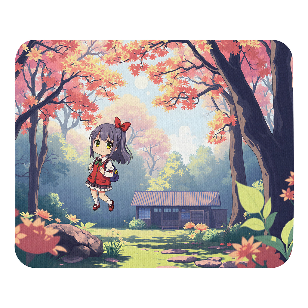 Tapis de Souris SJ Anime School – Accessoire Geek Kawaii