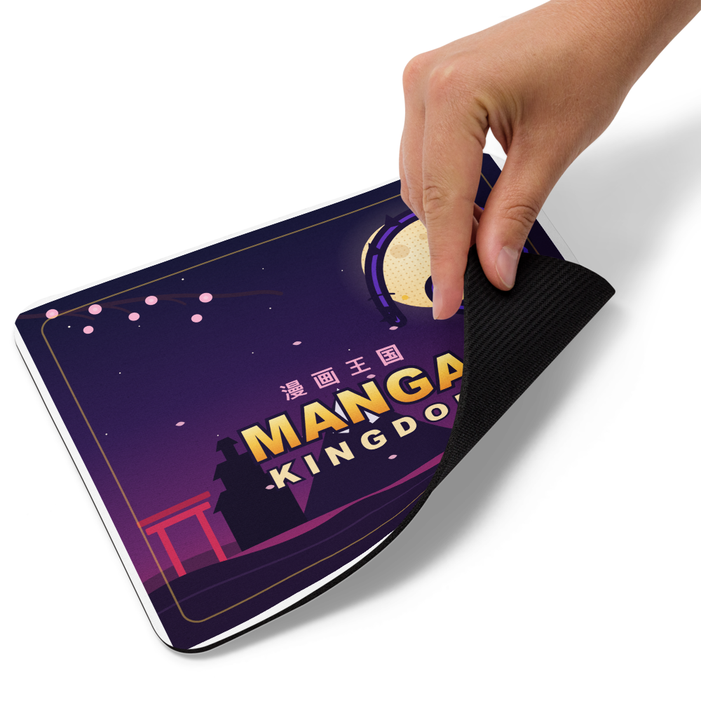Tapis de souris – Manga Kingdom – 22 × 18 cm