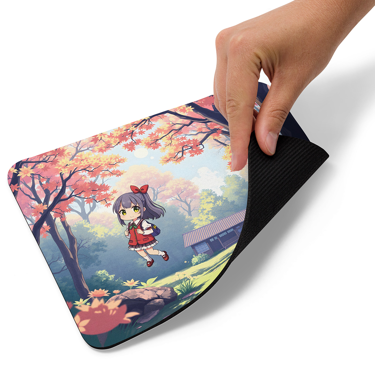 Tapis de Souris SJ Anime School – Accessoire Geek Kawaii