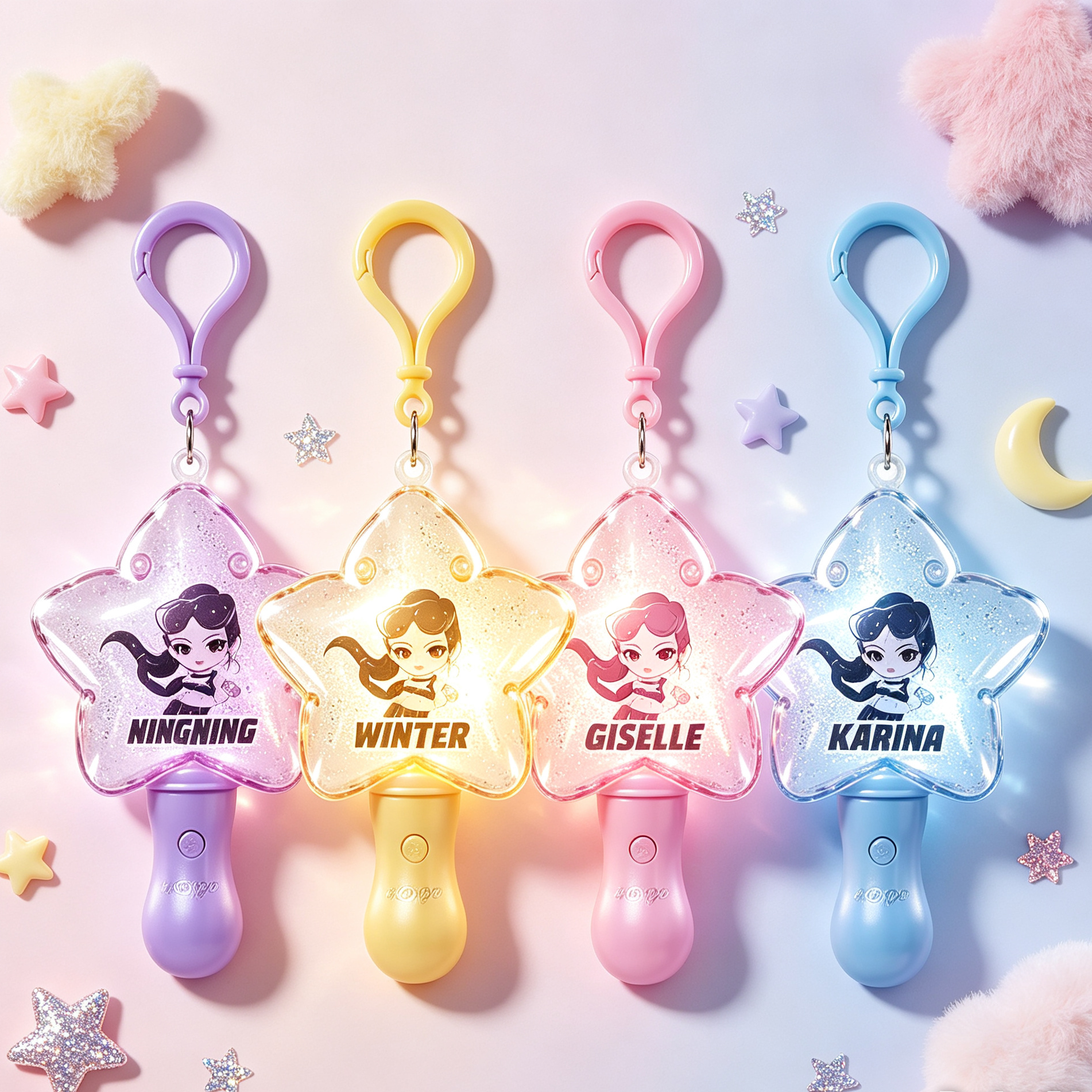 Pendentif Aespa Memorable Picks – Blind Box Lumineux