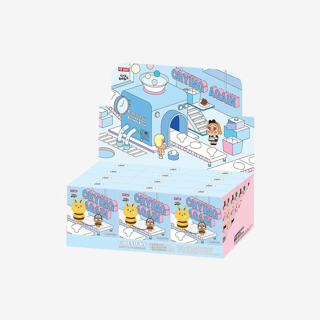 POP MART Crybaby Peluche Badge avec Médaille - photo officielle POP MART