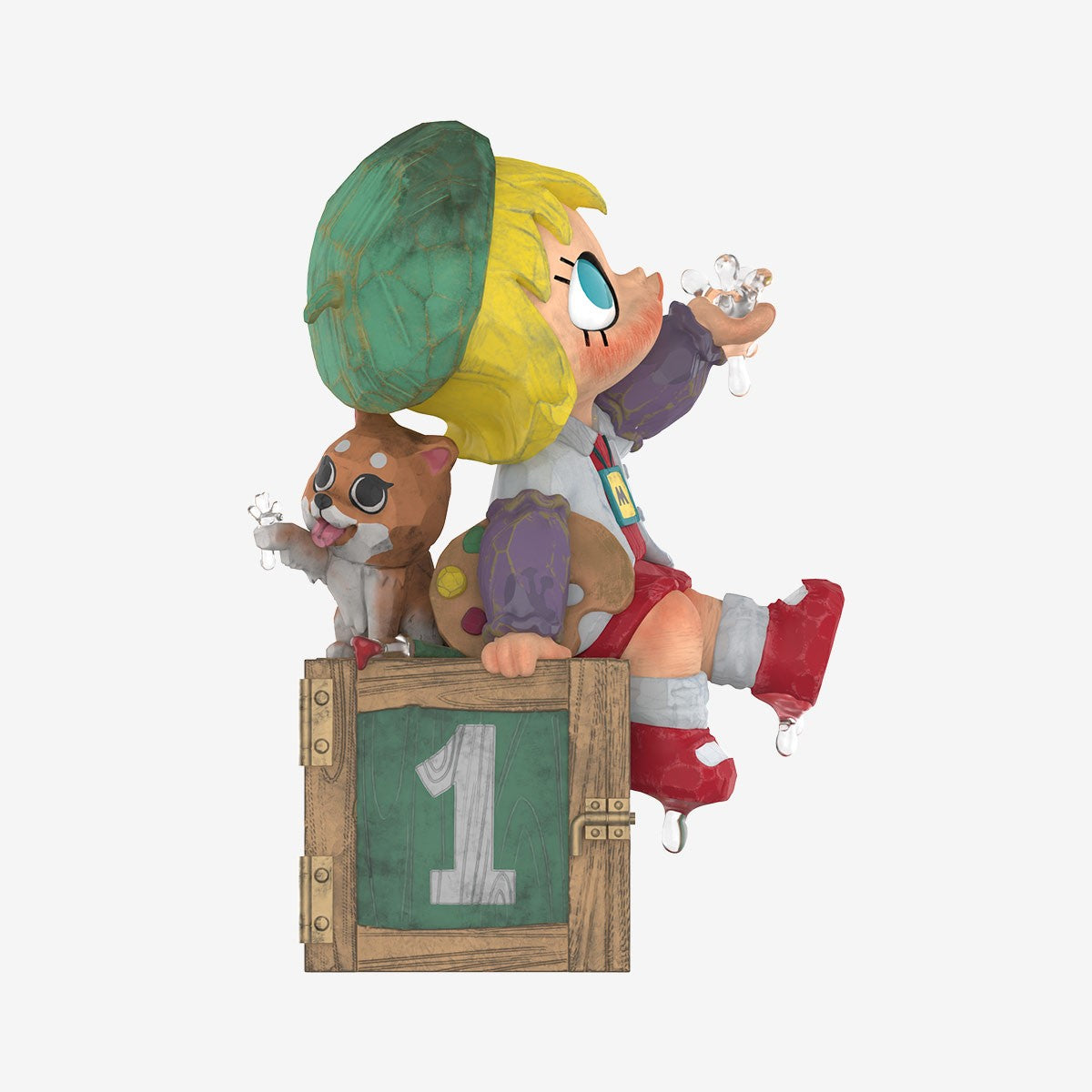 POP MART Molly Anniversaire Statues Rétro - photo officielle POP MART