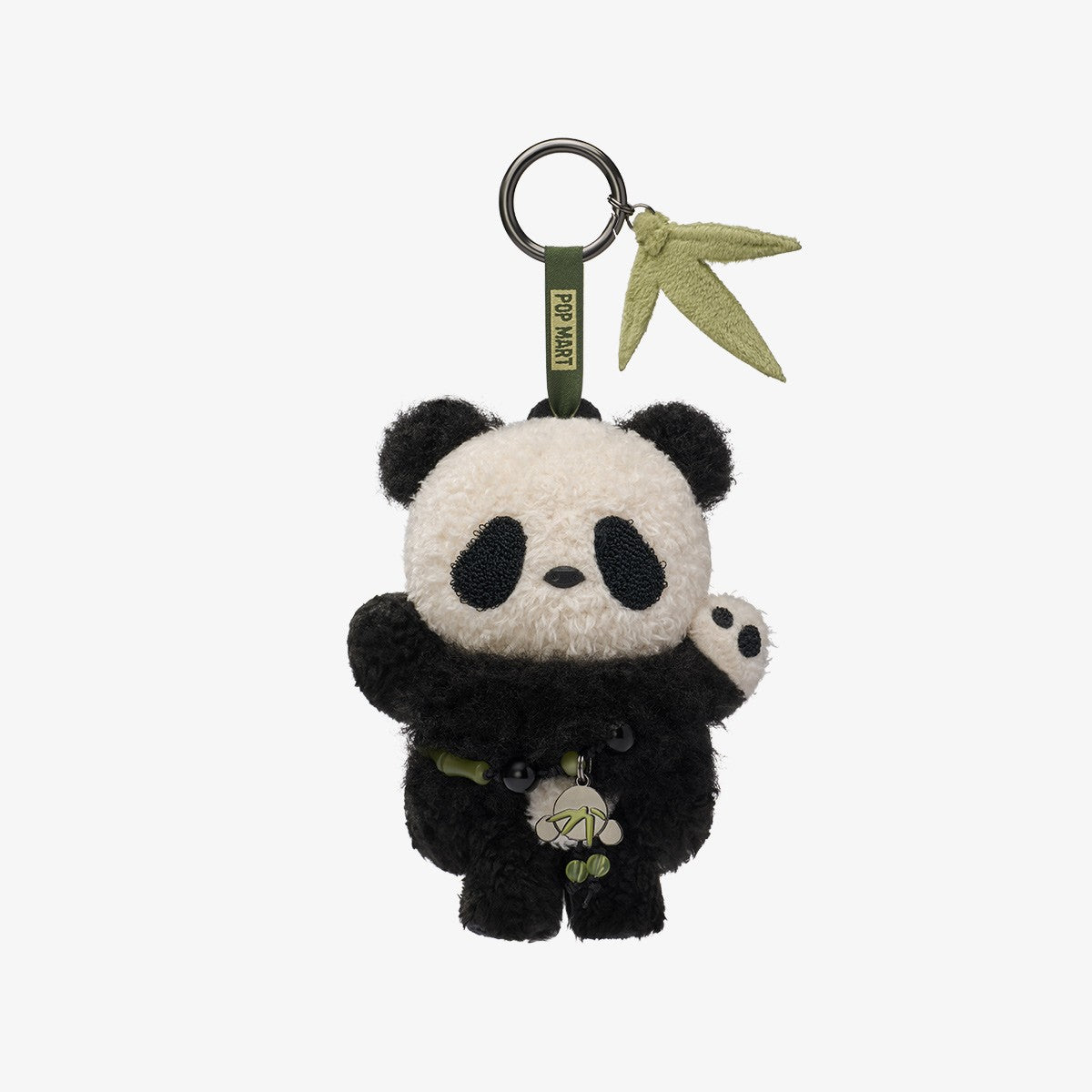 POP MART Skullpanda Lazy Panda — Porte-clé Peluche - photo officielle POP MART