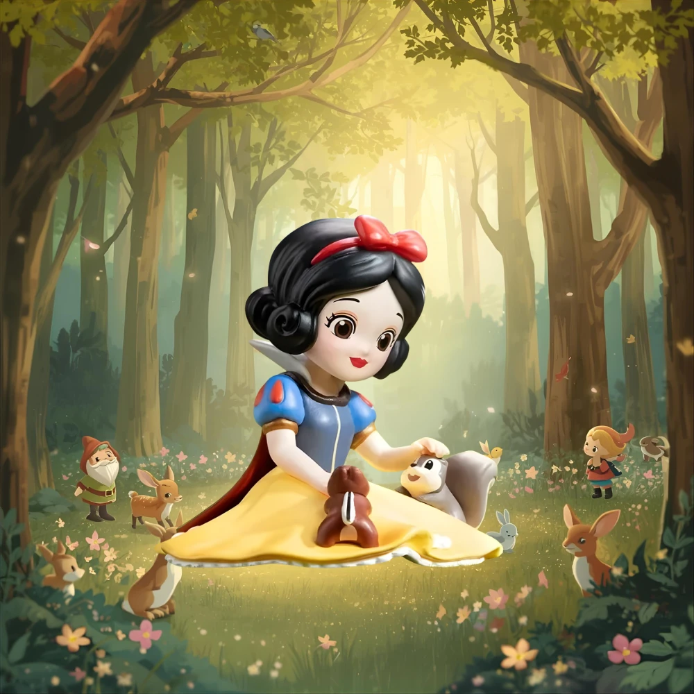 Pop Mart Blanche-Neige Figurine Vinyle Série Classique Boîte Mystère Édition Limitée by POP MART INTERNATIONAL GROUP LIMITED