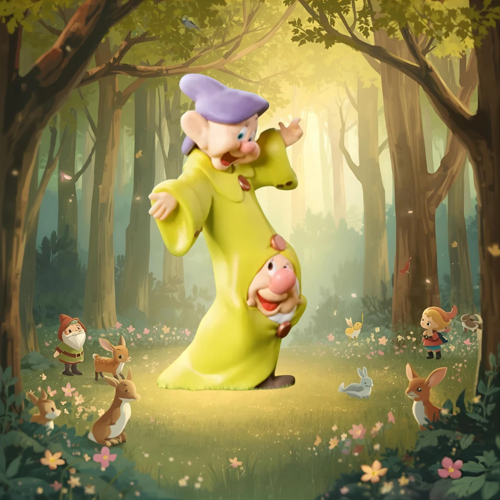 Pop Mart Blanche-Neige Figurine Vinyle Série Classique Boîte Mystère Édition Limitée by POP MART INTERNATIONAL GROUP LIMITED