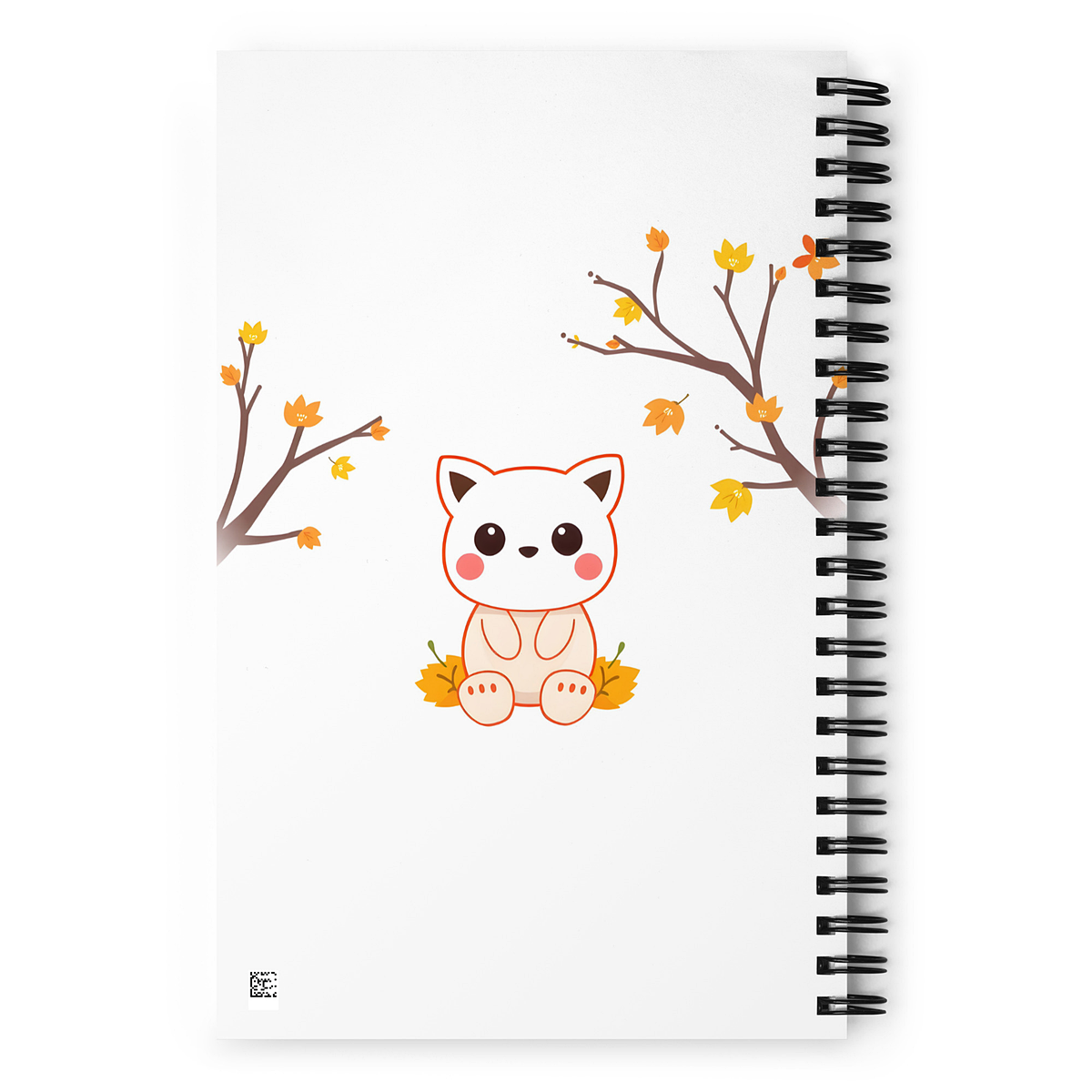 Carnet à Spirale Kawaii – Kitty Forest – 13x21 cm