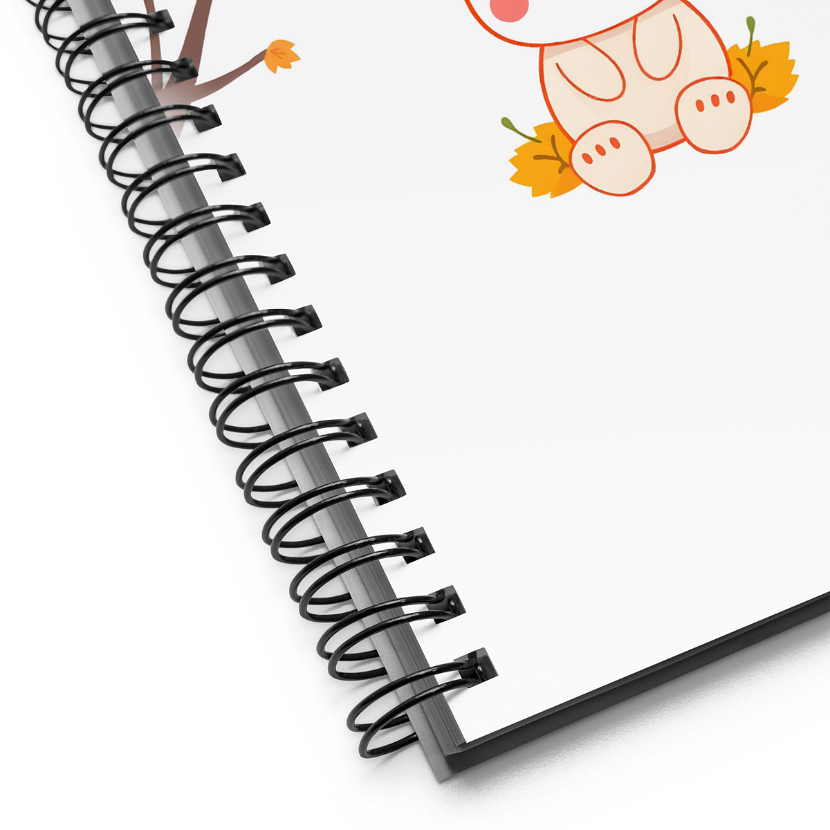 Carnet à Spirale Kawaii – Kitty Forest – 13x21 cm