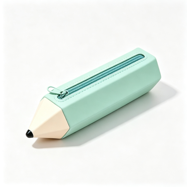 Trousse Silicone Crayon Kawaii – Grande Capacité